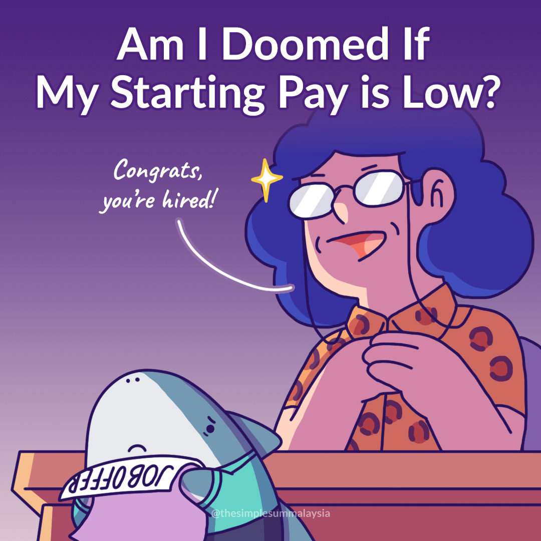 am i doomed if my starting pay is low