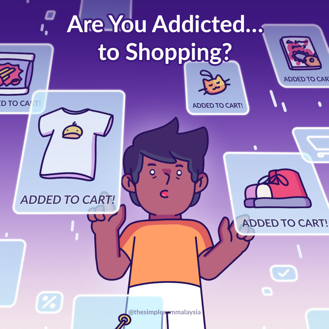 are you addicted to shopping
