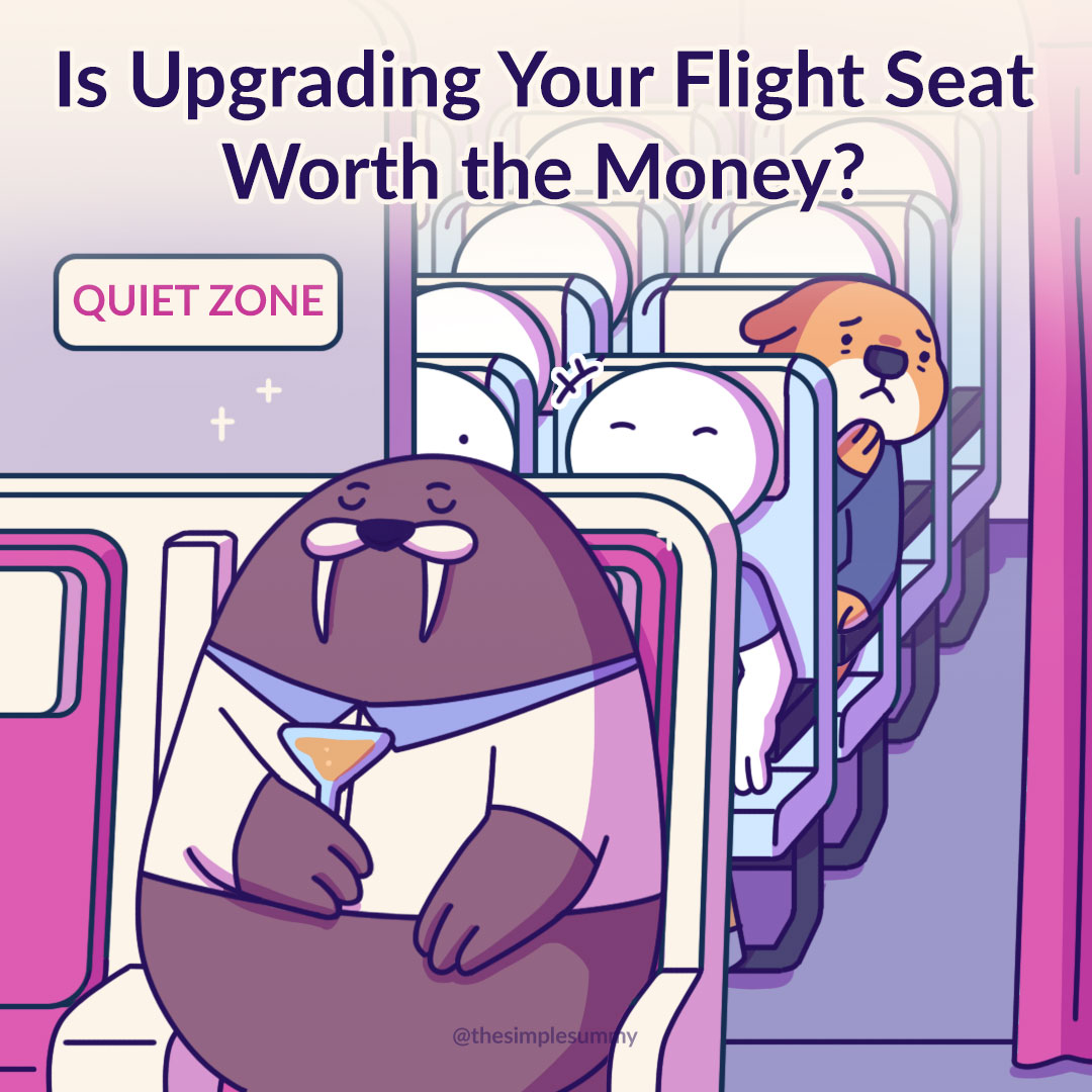 upgrading your flight seat