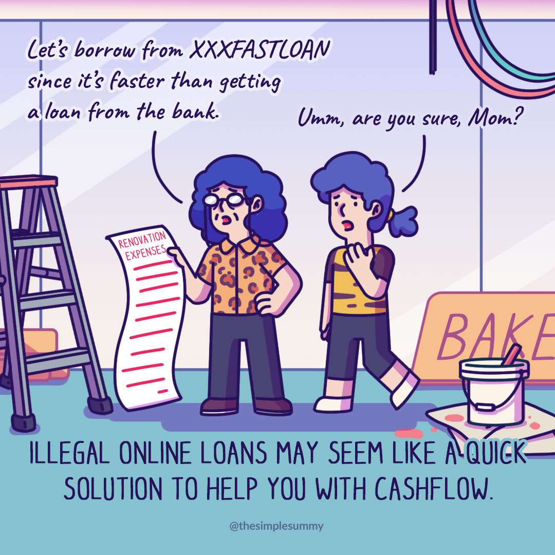 Illegal online loan